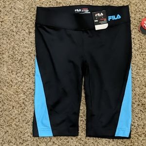 Fila Strength Bermuda workout leggings lght blu